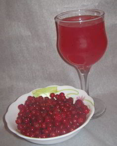 Кисель из красной смородины