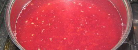 кисель из красной смородины. Шаг 5