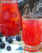 Кисель из терна и абрикосов