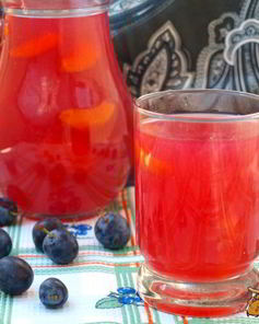 Кисель из терна и абрикосов