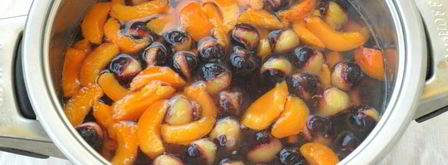 кисель из терна и абрикосов. Шаг 3