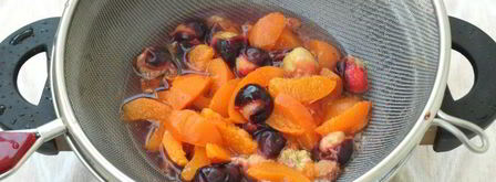 кисель из терна и абрикосов. Шаг 4