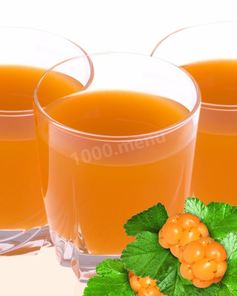 Кисель из ягод морошки