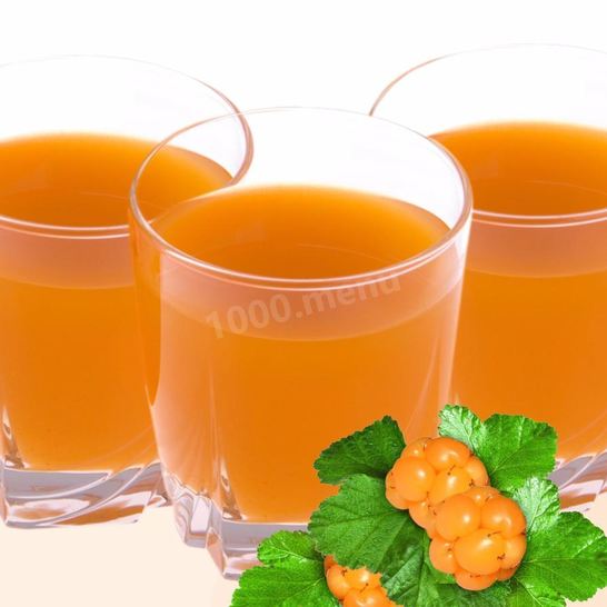 Рецепт киселя из ягод морошки