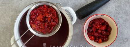 кисель из замороженной вишни. Шаг 6