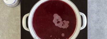 кисель из замороженной вишни. Шаг 7