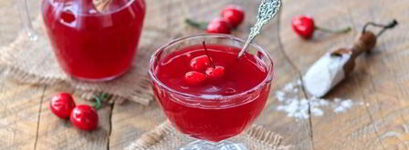 кисель из замороженной вишни. Шаг 13