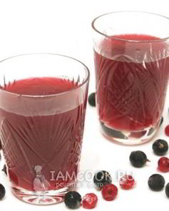 Кисель из замороженных ягод