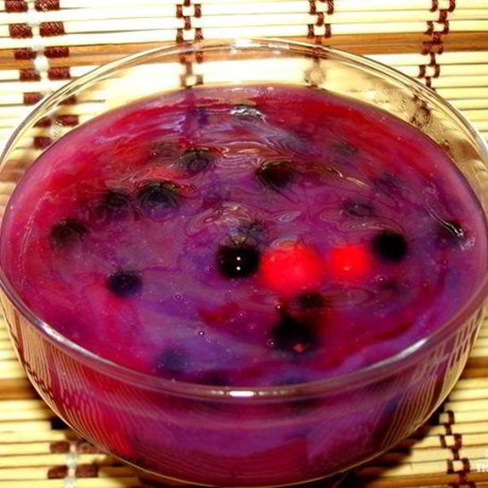 Рецепт киселя плодово-ягодный