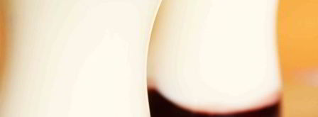 молочный кисель с вишневым конфитюром. Шаг 10