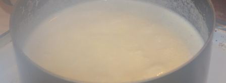 молочные реки на манке. Шаг 3