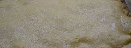 пляцок яблоки под кисельным небом. Шаг 11