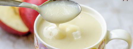 яблочно-молочный кисель. Шаг 3