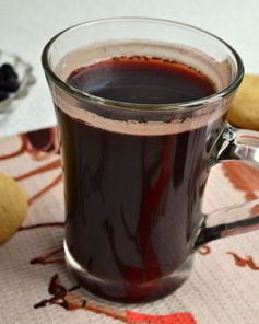 Черничный кофе