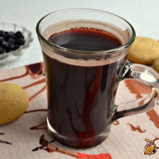 Рецепт черничного кофе