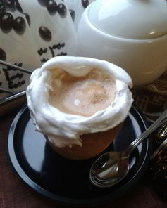 Имбирный кофе в съедобной кружке