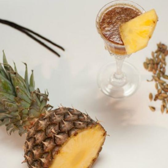 Рецепт кофе с ананасом