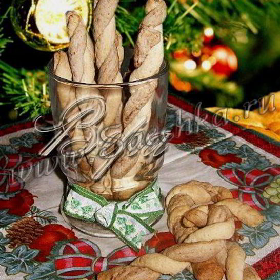 Рецепт кофейно-ванильных косички