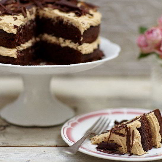 Рецепт пряного кофейно-шоколадного торт