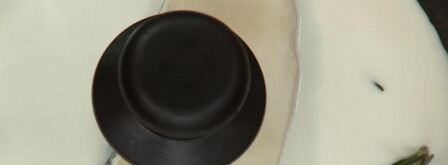 сибас в молоке с кофейным соусом капучино. Шаг 5