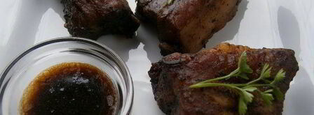 свиные ребрышки с кофейным соусом. Шаг 6