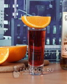 Коктейль с вишневым соком Ромовый закат