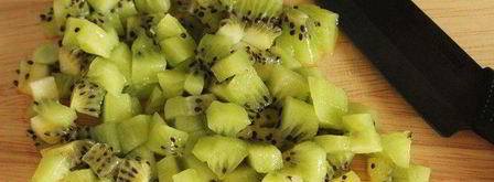 креветочный коктейль с гуакамоле киви дайкири. Шаг 3