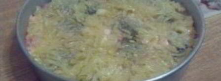 линь, тушеный с вином и шампиньонами. Шаг 10