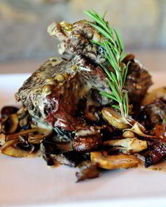 Ребрышки с вином и сливками