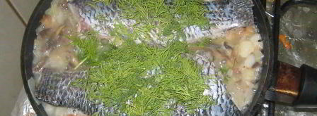 рыба в сливочном масле с вином и чесноком. Шаг 6