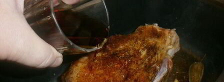 свиная рулька с вином марсала. Шаг 5