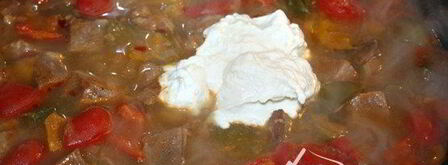 свинина, тушеная с вином и перцем. Шаг 5