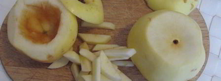 яблоко, запеченное с виски и корицей. Шаг 3