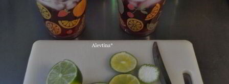 клюквенно-малиновый коктейль. Шаг 3