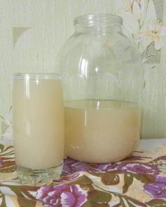 Белый квас без дрожжей