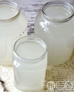 Березовый квас с ячменем