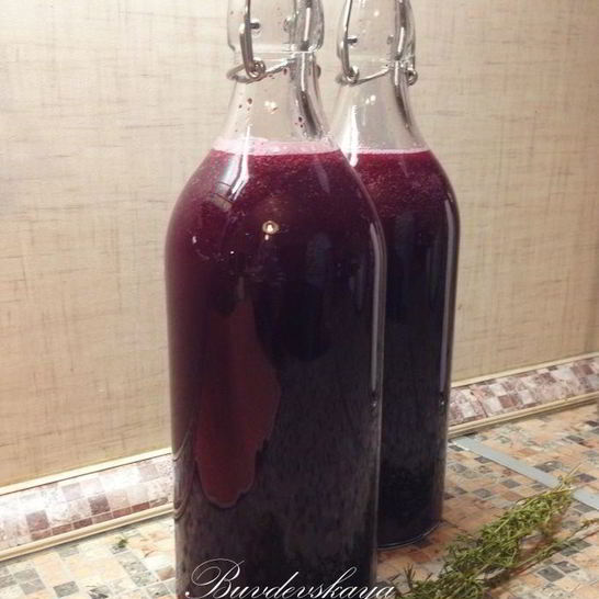 Рецепт черничного кваса