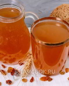 Хлебный квас из березового сока