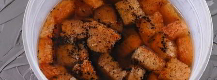 хлебный квас из березового сока. Шаг 7