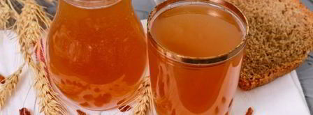 хлебный квас из березового сока. Шаг 11