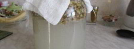 квас из банановой кожуры. Шаг 7