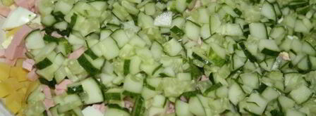 окрошечка на квасе. Шаг 3