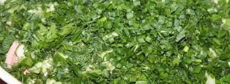 окрошечка на квасе. Шаг 4