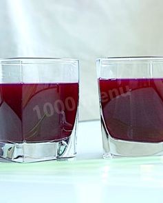 Свекольный Красный квас из сырой свеклы