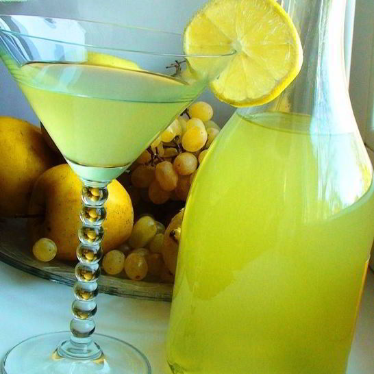 Рецепт лимонного ликера