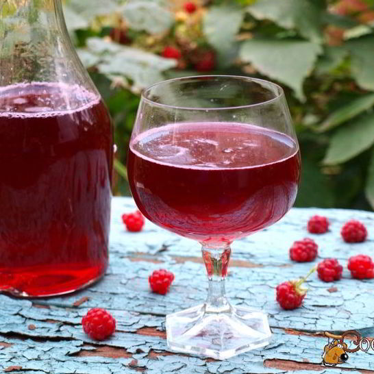 Рецепт малинового ликера