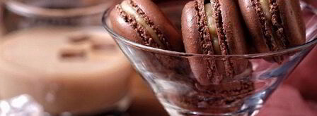 шоколадные макарон с ликером baileys. Шаг 25