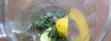 абрикосовый лимонад с мятой. Шаг 4