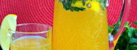 абрикосовый лимонад с мятой. Шаг 9