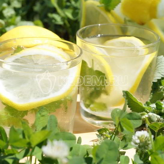 Рецепт домашнего лимонада с лимоном и мятой